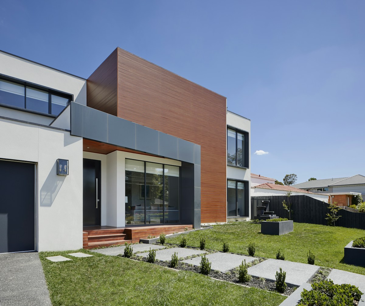Casa com jardim